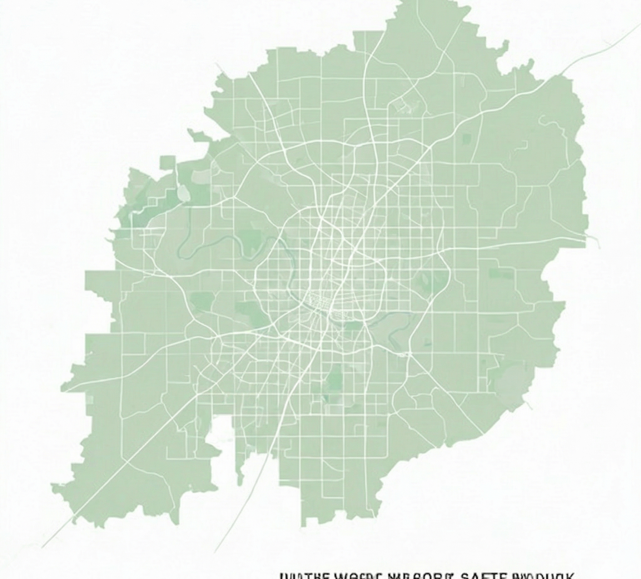 Map of Austin and Taylor, Texas area